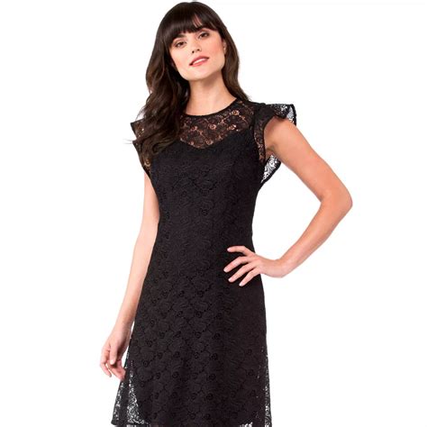 michael kors lace flounce dress|Michael Kors Lace Flounce Dress .